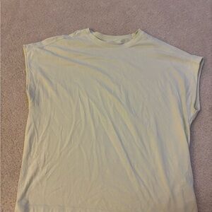 Anthropologie Soft Yellow/Green Tank Top